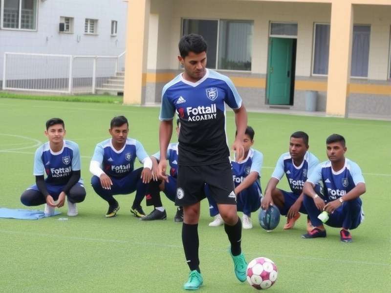 Main Football Pitch at Vk Academy